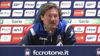 Verso CrotoneLecce mister Stroppa in conferenza [upl. by Gross]