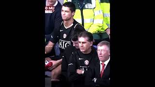 When Ronaldo rescued Sir Alex Ferguson 😮‍💨💨 [upl. by Silevi]