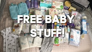 HOW TO GET TONS OF FREE BABY STUFF 2019 [upl. by Orten]