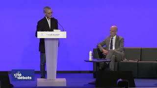 Cité des débats  Conférence de JeanMichel Blanquer  Qu’est ce que l’engagement [upl. by Landan729]