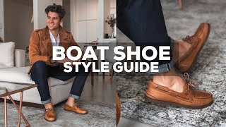 6 NEW WAYS to Style Sperry Boat Shoes  Break the Norm [upl. by Aninay]