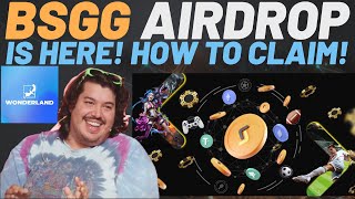 MASSIVE UPDATE BSGG Airdrop Is Here How To Claim Daniele Sesta Delivers [upl. by Hanavas969]