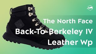 The North Face Back To Berkeley IV Leather Wp [upl. by Arraet]