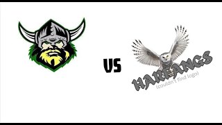 Rosemere Raiders vs Harfangs 240918 [upl. by Ellekram]