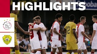 Van den Boomen amp Rijkhoff on the scoresheet 🎯  Highlights amp Reactions Ajax  Al Wasl  Friendly [upl. by Yllehs526]