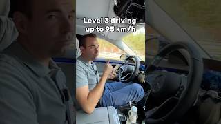 Mercedes Drive Pilot 95 in the SClass ⭐️ Legal SAE Level 3 driving 👨‍✈️ [upl. by Konstanze]