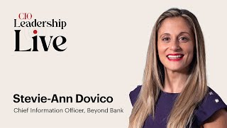 CIO Leadership Live Australia with StevieAnn Dovico Chief Information Officer at Beyond Bank [upl. by Eppillihp]