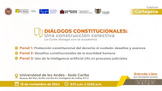 Diálogos constitucionales una construcción colectiva Capítulo Cartagena [upl. by Eberto]