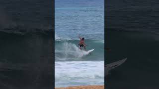 Rocky Lefts With Makai surfing [upl. by Cavanaugh]