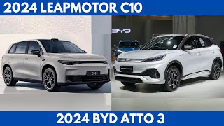 New 2024 Leapmotor C10 Vs 2024 BYD Atto 3 are both electric vehicles Comparison [upl. by Ennoira]