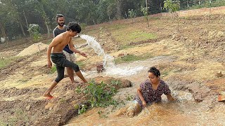 Khet me paani me phenk diya didi ko 😂🔥 [upl. by Ecitsuj]