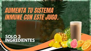 Batido para aumentar tus defensas batido sistemainmunologico frutas resfriados viralvideo [upl. by Luis]