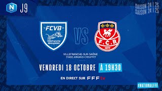 J9 I Villefranche – FC Rouen 1899 00 le résumé I National FFF 20242025 [upl. by Ynavoeg]