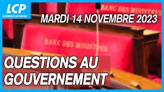 Questions au Gouvernement à lAssemblée nationale  14112023 [upl. by Isola]