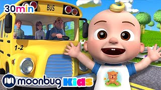 Die Räder vom Bus  Kinderlieder und Cartoons  CoComelon  Moonbug Kids Deutsch [upl. by Drofnelg]