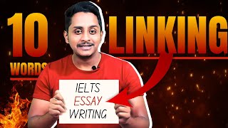 10 Linking Words for IELTS Essay Writing [upl. by Trimmer]