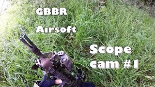 Scope cam WE G39 GBBR Airsoft [upl. by Gustavus839]