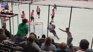 Cedar Rapids Roughriders goal scored by 6 Daniel Astapovich [upl. by Ecirtac]