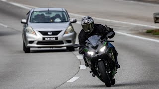 ZX25R Karak Full Gas  4K [upl. by Eelrak827]