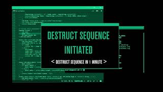 SelfDestruct Sequence effect [upl. by Anilak]