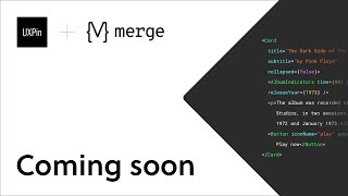 UXPin Merge – the codebased design revolution [upl. by Akcimat]