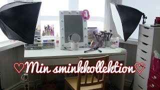 ♡Min sminkkollektion♡ [upl. by Elayne]