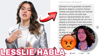 LESSLIE HABLA SOBRE POLÉMICA 🔥  TIPS SOBRE SER MAMÁ ❤️  LOS POLINESIOS 2024 [upl. by Hpseoj]