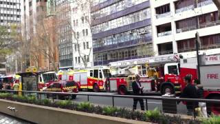 NSW Firefighters and Paramedics Rally infront of Parliament House Sydney [upl. by Kleeman569]