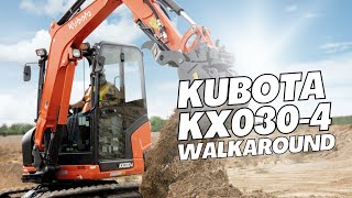 Video A Closer Look at Kubota’s New KX0304 Compact Excavator [upl. by Anyek]