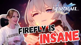 I GOT EMOTIONAL Firefly Trailer — Embers in a Shell  Honkai Star Rail Reaction [upl. by Eilsil701]