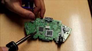 XBOX360 Controller disassembly and analog replacement  repair [upl. by Hairej]