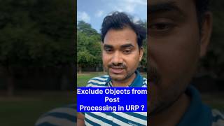 Unity URP Post Processing Exclude objects from effect shorts unity3d postprocessing gamedev yt [upl. by Nednal]