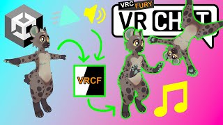 Add Audio and Emotes To Your Avatar In 1 Minute  VRChat Unity [upl. by Lanni]