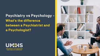 Psychiatry vs Psychology  Whats the Difference between a Psychiatrist and a Psychologist [upl. by Delwin]