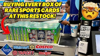 BUYING EVERY BOX OF SPORTS CARDS ON THIS CARD HUNTING TRIP🤯  CRAZY INSANE NEWS🚨 [upl. by Eelarat]