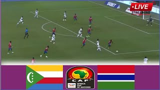 🟥Live Match Comoros vs Gambia  Live Stream AFCONAfrica Cup Of Nations Qualifications202425 [upl. by Strephon583]