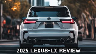 2025 Lexus LX Bold Design and Hybrid Power Unveiled [upl. by Neeoma]