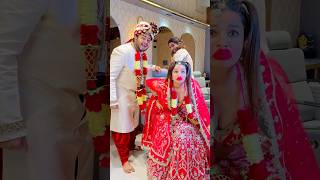 Bride Reaction On Makeup  Sujal Thakral shorts ytshorts youtubeshorts funny wedding marriage [upl. by Targett]