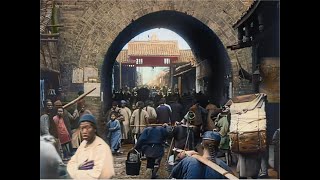 Amazing China in 1917 in color AI enhanced and colorized [upl. by Fredette]