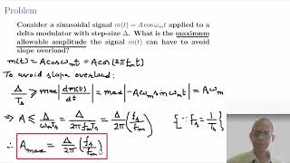 Digital Communication Problems on Delta Modulation 13  Dr Kamlesh Gupta  Engineering and Arts [upl. by Bitthia320]