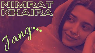 JANG Nimrat Khaira Official Audio  New Punjabi Song 2024  Maanmatti Album [upl. by Kehr727]