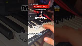 Naruto Loneliness Tutorial Piano Easy Foryou Share fyp short viral music [upl. by Toshiko]