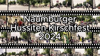 Umzug zum Naumburger Hussiten Kirschfest 2024 [upl. by Sivartal]