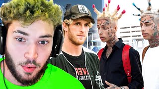 The Island Boys have BEEF with Logan Paul [upl. by Aniuqal719]