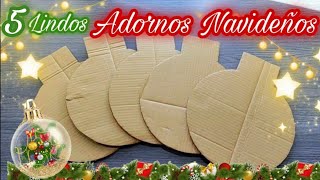 CASITAS DE NAVIDAD con CARTÓN y GOMA EVA FOAMY  Manualidades aPasos [upl. by Osrit]