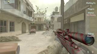 COD4 Promodlive2 SNIPER RIFLE R700 FULL AUTO [upl. by Anotal737]