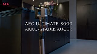 AEG 8000 AkkuStaubsauger  Mit extremer Saugkraft und modularem Design [upl. by Durno]