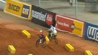 Supercross Round 13 450SX Highlights  Atlanta GA Atlanta Motor Speedway  April 10 2021 [upl. by Jemena]