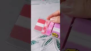 Unboxing Postit flags  Paperlinart  Stationary  Books  Separadores  Sticky notes [upl. by Prendergast124]