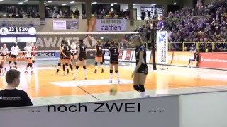 Ladies In Black  VolleyStars Thüringen  30012016 [upl. by Yrocej901]